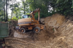 Bau des Vereinslagers