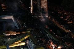 Dachstuhlbrand Lohberg am 3. Mai 2014