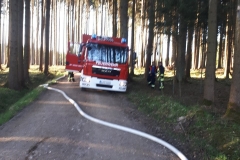 Waldbrand Hegnenbach am 18. April 2018